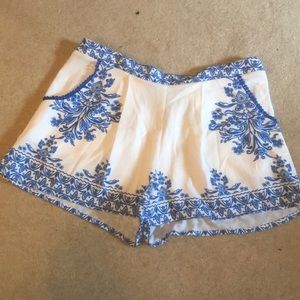 Xhilaration Greek-inspired Shorts